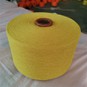 Filato di miscela di cotone riciclato giallo